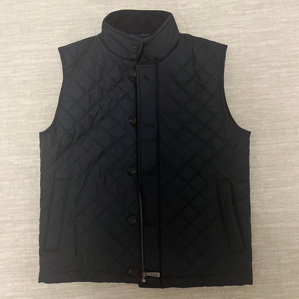 Brooks Brothers Mens Quilted Vest